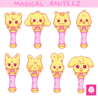 *PREORDER* Magical Aniteez Keychain- sailor moon ver.