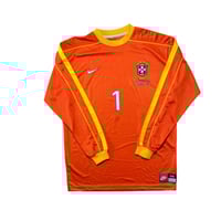Image 1 of Brazil GK Shirt 1998 WC (XL/GG) Taffarel 1