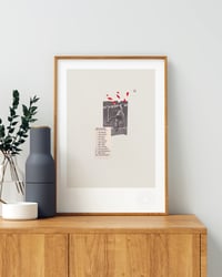Image 4 of Brentford FC Vintage Programme Collage – Football Art Print – Series 3