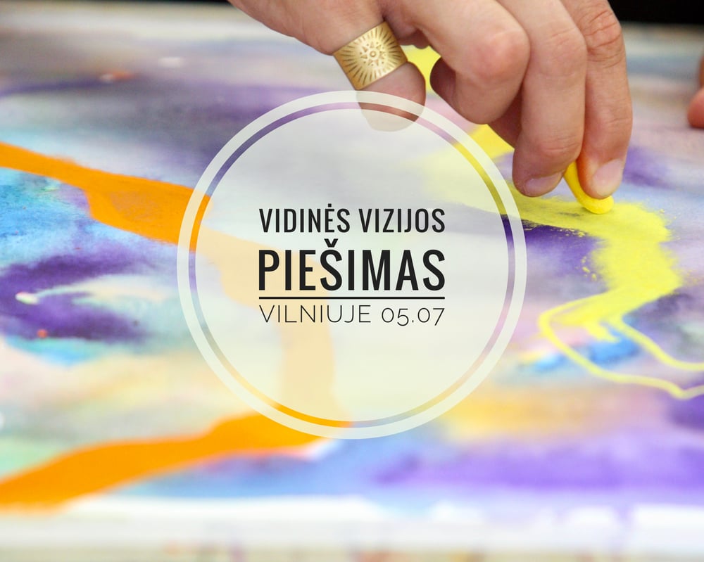 Image of VIDINĖS VIZIJOS piešimas VILNIUJE 05.07