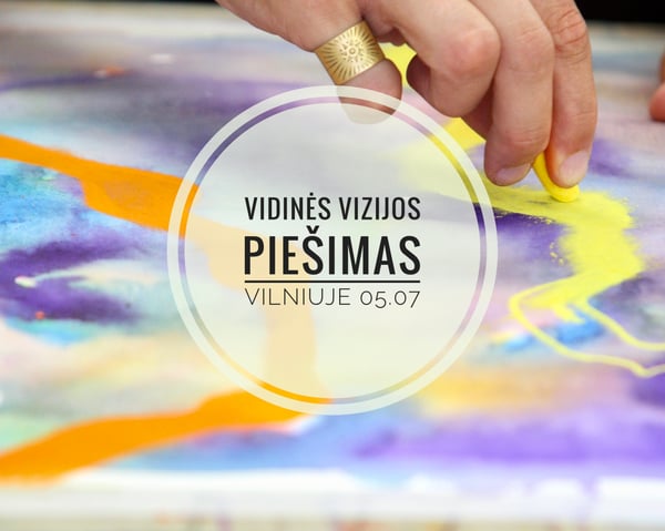 Image of VIDINĖS VIZIJOS piešimas VILNIUJE 05.07