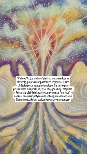Image of VIDINĖS VIZIJOS piešimas VILNIUJE 05.07
