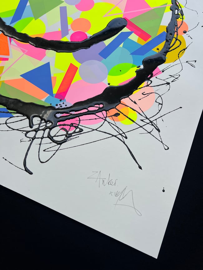 JUMBO ABSTRACT SMILEY 2