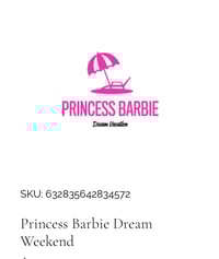 Princess Barbie Dream Vacation 