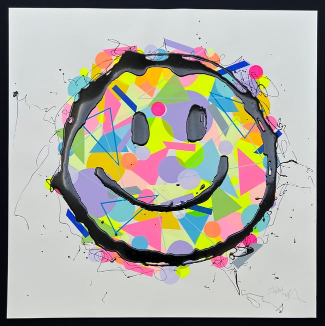 JUMBO ABSTRACT SMILEY 3