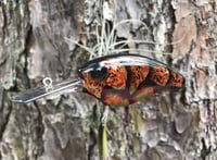 Image 1 of SPEEDBAITS Custom Airbrushed Evergreen Combat Crank CLONE Crankbait GT