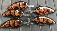 Image 5 of SPEEDBAITS Custom Airbrushed Evergreen Combat Crank CLONE Crankbait GT