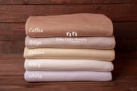 Image 2 of Ophelia backdrop fabric and wrap set natural