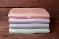 Image 2 of Ophelia backdrop fabric and wrap set pastel