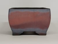 Image 1 of Square bonsai pot. Unglazed.  132x87mm