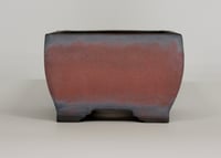 Image 2 of Square bonsai pot. Unglazed.  132x87mm