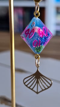 Image 5 of Pool party d10 earrings 