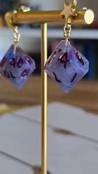 Image 6 of Daughter of the Red Moon d10 earrings 