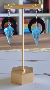 Image 2 of Moonstone d4 earrings