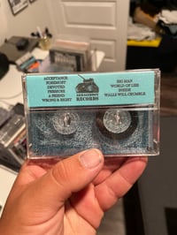Image 2 of Stedfast “Discography” blue cassette