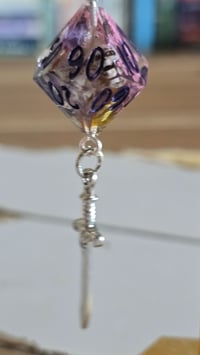 Image 5 of Graveyard's Grace d10 Dagger earrings