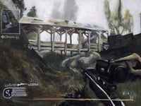 Overgrown M40 - Original Painting