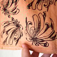 Image 2 of Wild Flower - Tea Towel - onion skin