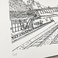 Image 3 of Kingsland - Limited Edition Screenprint