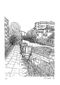 Image 4 of The Canal - Limited Edition Screenprint