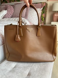 Image 1 of Prada Galleria Extra Large Caramel