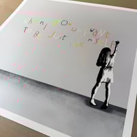 Image 3 of "When I Grow Up" Screen Print from an Edition of 50