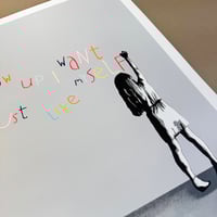Image 4 of "When I Grow Up" Screen Print from an Edition of 50