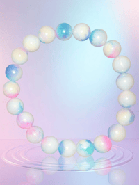 Image 1 of Pink blue mermaid  7”