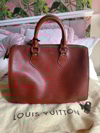 Image 1 of Louis Vuitton Brown Epi Leather Speedy 30