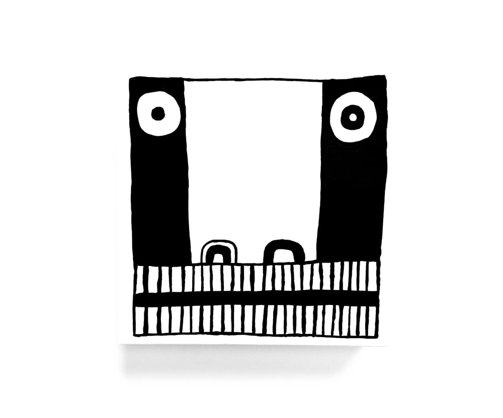 Image of FACE PAINTING - 8" X 8" CANVAS ...