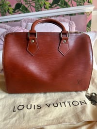 Image 7 of Louis Vuitton Brown Epi Leather Speedy 30