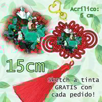 Llavero Beefleaf 15 cm