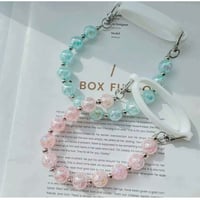 Image 2 of Large Beaded Handles For Water Bottles | 4 Colors
