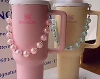 Image 7 of Large Beaded Handles For Water Bottles | 4 Colors