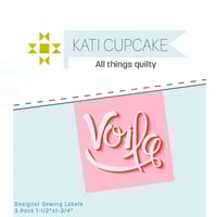 Image 1 of Voila - Designer Sewing Labels