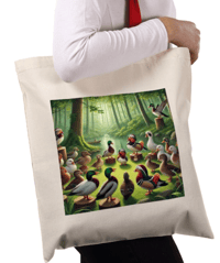 Its a Ducks Life Shopping Bag - Duck Meeting 