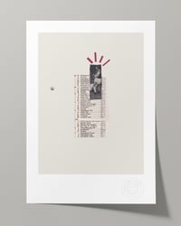 Image 1 of Burnley FC Vintage Programme Collage – Football Art Print – Series 3