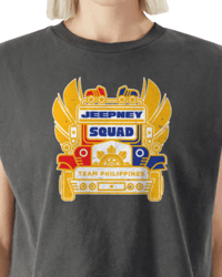 Jeepney Squad womens muscle tank 