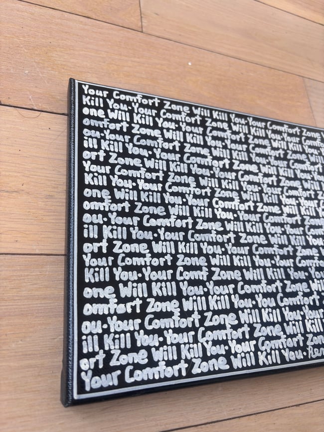 Small Print • YCZWKY • 10” x 8” Canvas Original