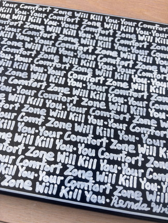 Small Print • YCZWKY • 10” x 8” Canvas Original