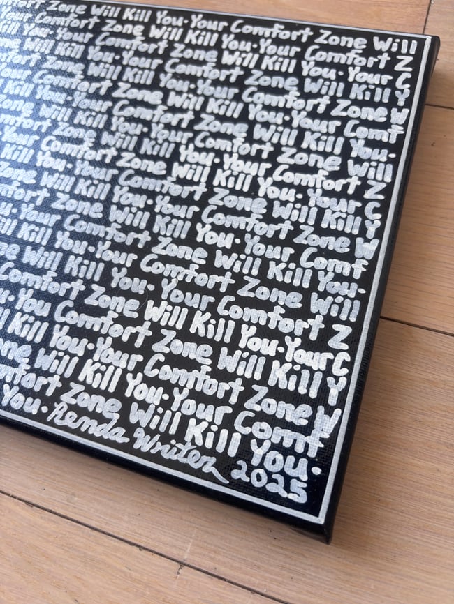 Small Print • YCZWKY • 10” x 8” Canvas Original