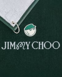 Image 3 of JIMMY CHOO X MALBON GOLF TOWEL GREEN [2025]