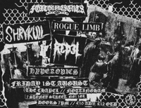 FOXTON PRESENTS - Shrykull, Rogue Limb, Repel, Hyperopics