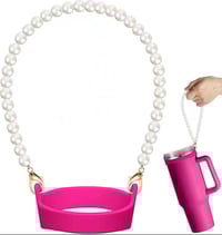 Image 1 of Pearl Strap Handles For Water Bottles | 6-40 Oz.