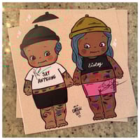 Image 1 of Print signed by Max Bemis & Sherri Dupree Bemis 
