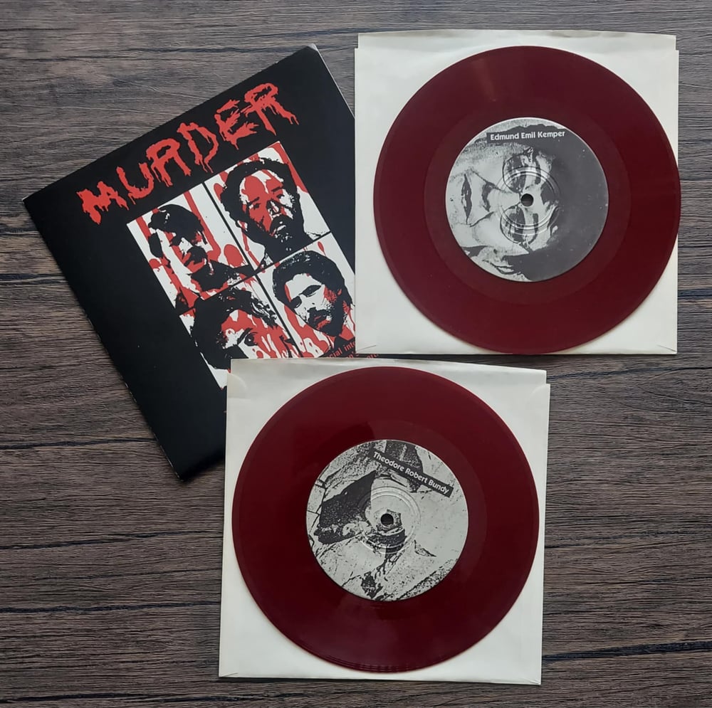 Murder: Feat. Edmund Kemper, Henry Lee Lucas, Ted Bundy, & Kenneth Bianchi - 2 7" record set