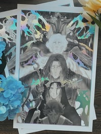 Image 1 of Evolution - Holo Foil Print