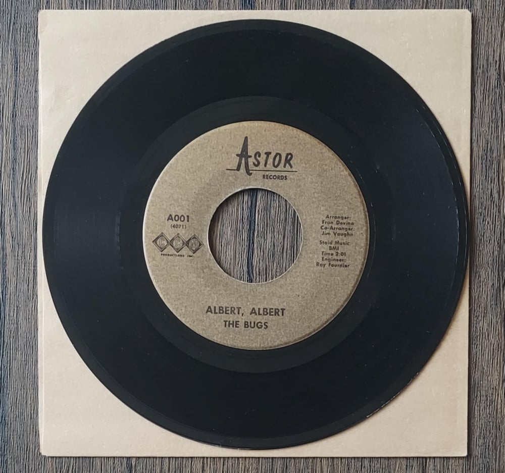 Strangler in the Night, by Albert DeSalvo 7” Vinyl Record