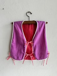 Image 3 of Reversible Silk Vest