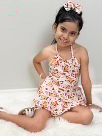 Image 3 of Beauty bell top and bike shorts 